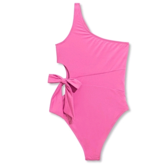 Liberty & Justice Women's One Shoulder High Leg Cheeky Cut-out One-piece swimsui - Picture 5 of 16